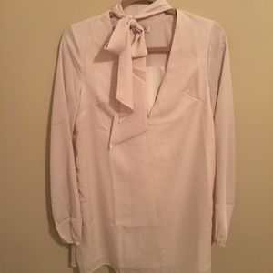 Off white Tobi dress with knot